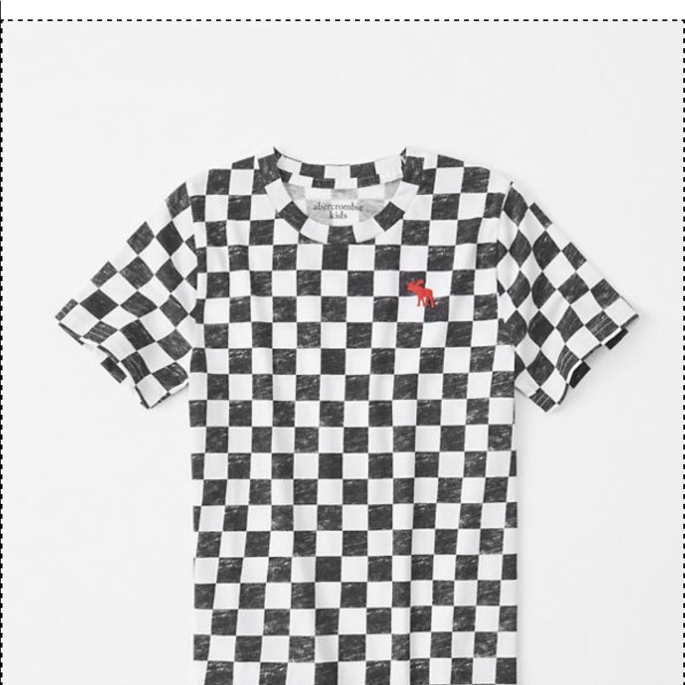 Boys Abercrombie checkered shirt